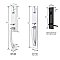 Apollo Brass Tubular Entry Door Hardware Set