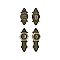 Rocky Mountain Hardware Briggs Entry Door Set - 2- 3/8" x 7" Plates