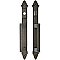 Briggs Entry Sliding Door Set, 2" x 15 Plates