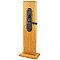 Monolithic with Normandy Grip Wrought Steel Tubular Entry Door Hardware Set