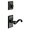Rectangular Sectional Sandcast Bronze Tubular Entry Door Hardware Set