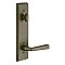 Rectangular Monolithic Sandcast Bronze Tubular Entry Door Hardware Set