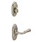 Nashville Brass Tubular Entry Door Hardware Set