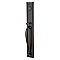 Jefferson Brass Tubular Entry Door Hardware Set