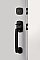Urban Modern Brass Tubular Entry Door Hardware Set
