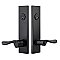 Modern Rectangular Brass Two-Point Door Hardware Lockset