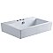 Kingston Brass Century Ceramic Bathroom Sink - White
