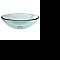 Fauceture Templeton 16-1/2" Round Tempered Glass Vessel Sink - Crystal Clear
