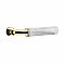 Emtek Select R-Bar White Marble Lever Door Hardware Set - Multiple Rosette and Finish Options