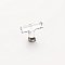 Crystal T Cabinet Knob - Multiple Finishes Available