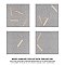 Komi Maolan Antracita 7-7/8" x 7-7/8" Porcelain Floor & Wall Tile - 25 Tiles Per Case - 11.25 Sq. Ft.