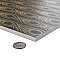 Art Deco Daiquiri Black 11-3/4" x 11-3/4" Porcelain Floor & Wall Tile - Per Case of 13 - 12.74 Sq. Ft.