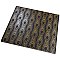 Art Deco Daiquiri Black 11-3/4" x 11-3/4" Porcelain Floor & Wall Tile - Per Case of 13 - 12.74 Sq. Ft.