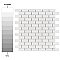 Expressions Recessed Subway White Glass Mosaic Tile - Per Sheet - .99 Sq. Ft. Per Sheet