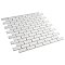 Expressions Recessed Subway White Glass Mosaic Tile - Per Sheet - .99 Sq. Ft. Per Sheet