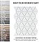 Expressions Treux White Glass Mosaic Tile - Per Sheet - .93 Sq. Ft. Per Sheet