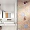 Emotion Hex Red 9-7/8" x 11-1/4" Porcelain Floor & Wall Tile - 17 Tiles Per Case - 10.03 Sq. Ft.