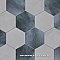Industrial Hex White 8-1/2" x 9-7/8" Porcelain Floor & Wall Tile - 9 Tiles Per Case - 4.05 Sq. Ft.