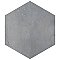 Recycle Hex Antique 8-1/2" x 9-7/8" Porcelain Floor & Wall Tile - 9 Tiles Per Case - 4.05 Sq. Ft.