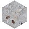 Recycle Hex River Multicolor 8-1/2" x 9-7/8" Porc Floor & Wall Tile - 9 Tiles Per Case - 4.05 Sq. Ft.