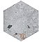 Recycle Hex River Multicolor 8-1/2" x 9-7/8" Porc Floor & Wall Tile - 9 Tiles Per Case - 4.05 Sq. Ft.