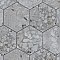 Recycle Hex River White 8-1/2" x 9-7/8" Porcelain Floor & Wall Tile - 9 Tiles Per Case - 4.05 Sq. Ft.