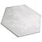 Horizon Hex Gris 7-3/4" x 9" Porcelain Floor & Wall Tile - Per Case of 24 - 8.88 Sq. Ft