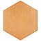 Horizon Hex Mostaza 7-3/4" x 9" Porcelain Floor & Wall Tile - Per Case of 24 - 8.88 Sq. Ft