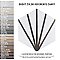 Horizon Dawn Hex Nero 7-3/4" x 9" Porcelain Floor & Wall Tile - Per Case of 24 - 8.88 Sq. Ft