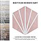 Horizon Dusk Hex Rosa 7-3/4" x 9" Porcelain Floor & Wall Tile - Per Case of 24 - 8.88 Sq. Ft