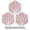 Horizon Dusk Hex Rosa 7-3/4" x 9" Porcelain Floor & Wall Tile - Per Case of 24 - 8.88 Sq. Ft