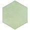 Horizon Hex Verde 7-3/4" x 9" Porcelain Floor & Wall Tile - Per Case of 24 - 8.88 Sq. Ft