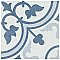 Arte Crystal 9-3/4" x 9-3/4" Porcelain Tile - Per Case of 16 Tile - 10.84 Sq. Ft. Per Case