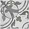 Arte Loire Silver 9-3/4" x 9-3/4" Porcelain Tile - Per Case of 16 Tile - 10.88 Sq. Ft. Per Case
