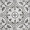 Arte Loire Silver 9-3/4" x 9-3/4" Porcelain Tile - Per Case of 16 Tile - 10.88 Sq. Ft. Per Case