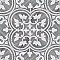 Llama Arte Loire Verso Silver Smoke 9-3/4" x 9-3/4" Porcelain Floor & Wall Tile - Per Case of 16 - 10.88 Sq. Ft.
