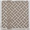 Llama Arte Loire Verso Silver Smoke 9-3/4" x 9-3/4" Porcelain Floor & Wall Tile - Per Case of 16 - 10.88 Sq. Ft.