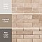 Aspdin Brick Cotto 2-3/8" x 9-3/4" Porcelain Floor and Wall Tile - 34 Tiles Per Case - 5.78 Square Feet