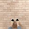 Aspdin Brick Cotto 2-3/8" x 9-3/4" Porcelain Floor and Wall Tile - 34 Tiles Per Case - 5.78 Square Feet