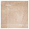 Aspdin Cotto 9-3/4" x 9-3/4" Porcelain Floor and Wall Tile - 16 Tiles Per Case - 10.88 Square Feet
