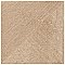 Aspdin Rigato Cotto 9-3/4" x 9-3/4" Porcelain Floor and Wall Tile - 16 Tiles Per Case - 10.88 Square Feet