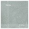 Aspdin Rigato Grey 9-3/4" x 9-3/4" Porcelain Floor and Wall Tile - 16 Tiles Per Case - 10.88 Square Feet
