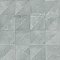 Aspdin Rigato Grey 9-3/4" x 9-3/4" Porcelain Floor and Wall Tile - 16 Tiles Per Case - 10.88 Square Feet