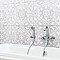 Arte Soft Grey 9-3/4" x 9-3/4" Porcelain Floor & Wall Tile - 16 Tiles Per Case - 10.88 Sq. Ft.