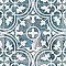 Cassis Arte Blue Day 9-3/4" x 9-3/4" Porcelain Tile - Per Case of 16 Tile - 10.88 Sq. Ft. Per Case