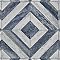 Cassis Sete Blue 9-3/4" x 9-3/4" Porcelain Tile - Per Case of 16 - 11.11 Square Feet