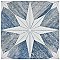 Cassis Stella Blue Day 9-3/4" x 9-3/4" Porcelain Tile - Per Case of 16 - 11.11 Square Feet