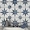 Cassis Stella Blue 9-3/4" x 9-3/4" Porcelain Tile - Per Case of 16 - 11.11 Square Feet