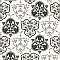 Fantasy Hex Mix 8-5/8" x 9-7/8" Porcelain Tile - Sold Per Case of 25 - 11.56 Square Feet