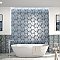 Gaudi React Hex Marina 8-5/8" x 9-7/8" Porcelain Tile - Per Case of 25 Tile - 11.41 Sq. Ft. Per Case